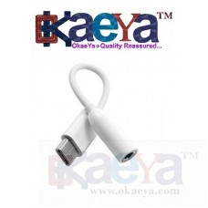 OkaeYa Type C To 3.5mm Jack Audio Speaker Adapter Cable 